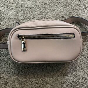 Elegant Pale Pink Belt Bag